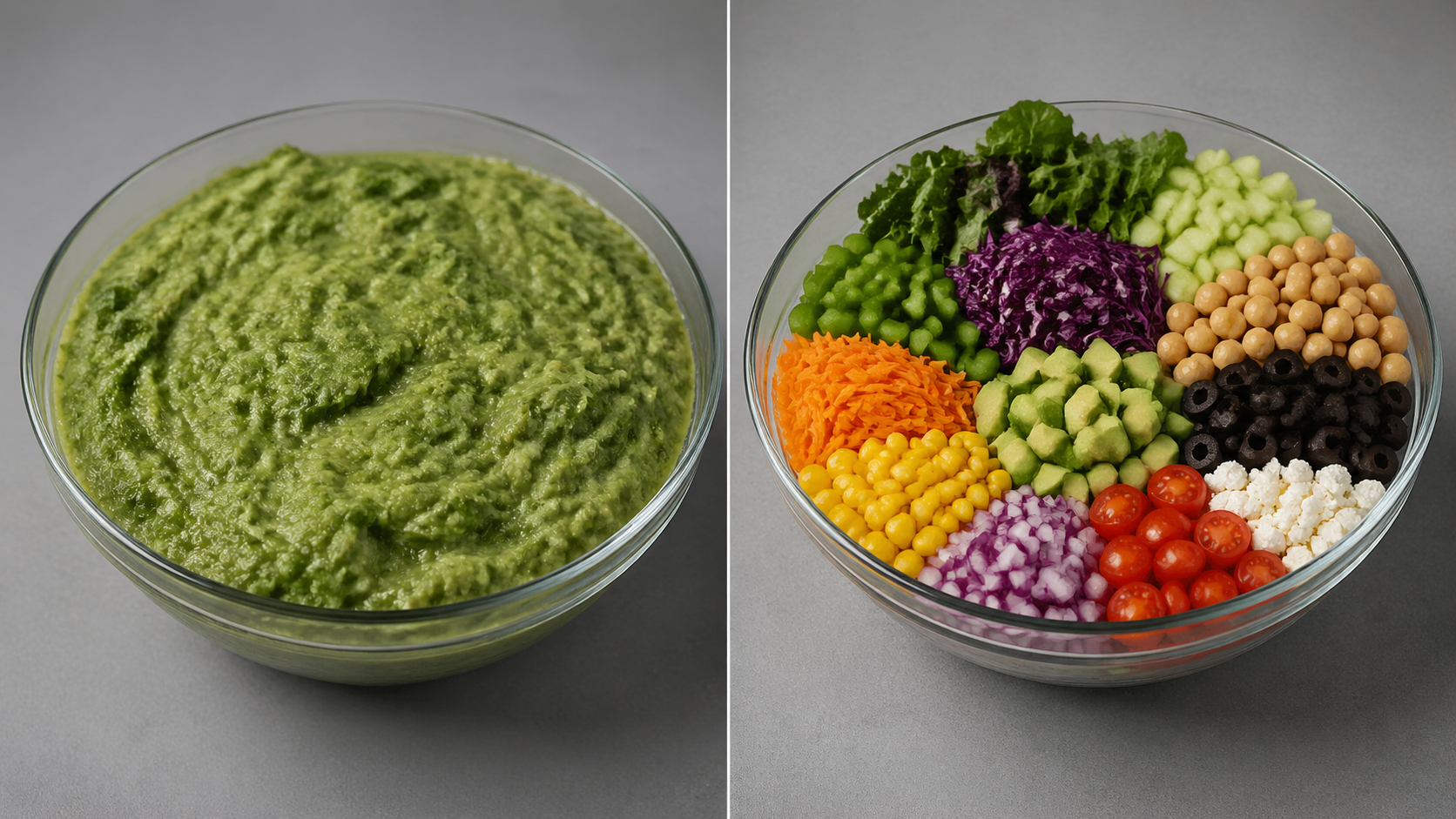 AIVid. 12-Ingredient Salad Adherence Test
