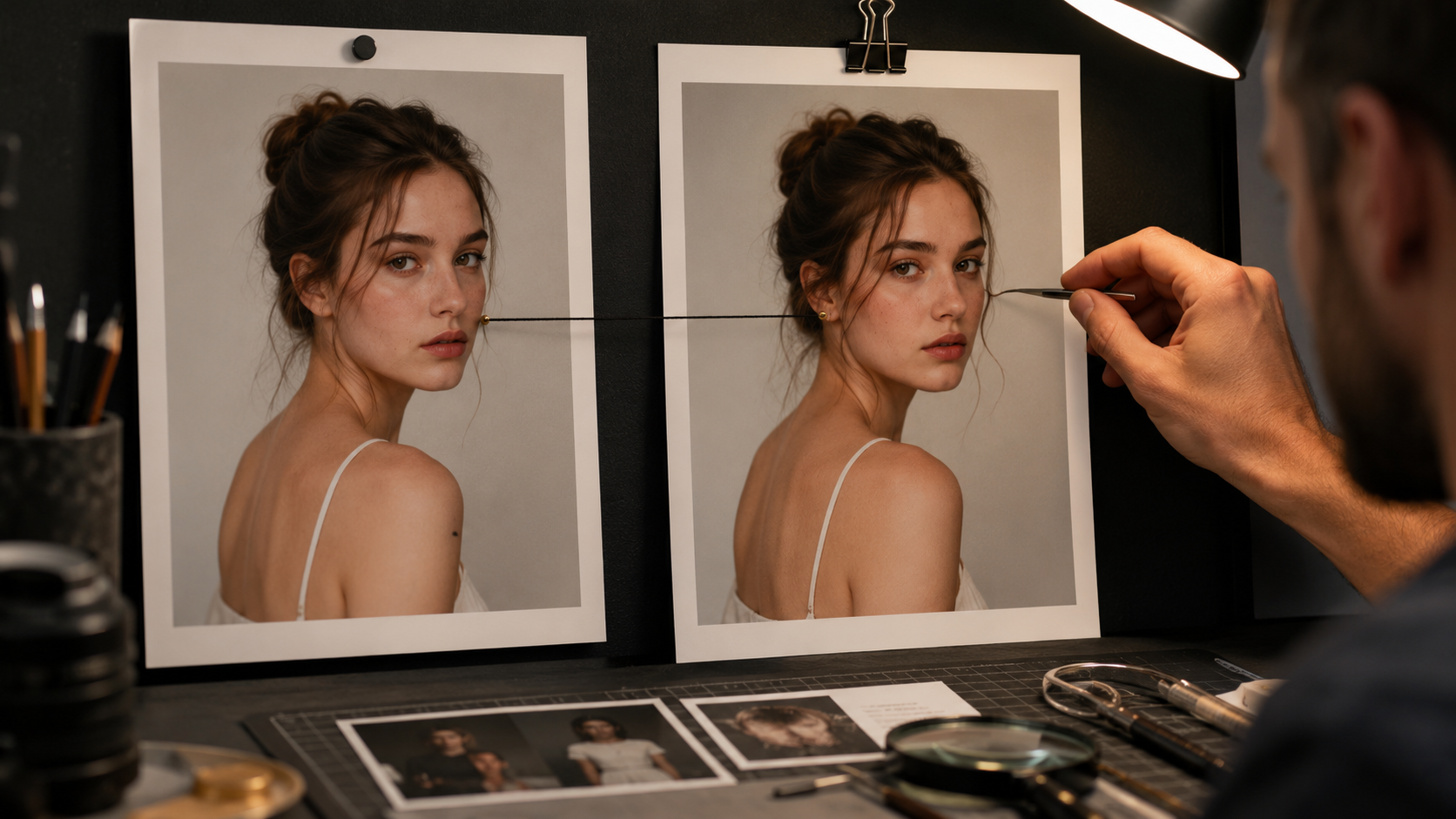 Approved original pinned as hard reference to preserve original image with AI