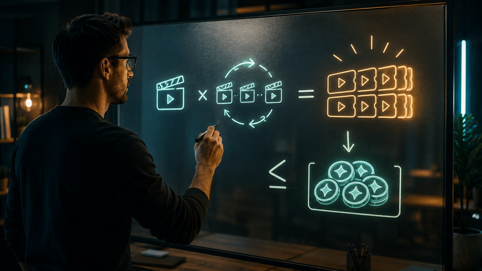 Iteration-volume whiteboard math for deciding if Adobe Firefly pricing is worth it