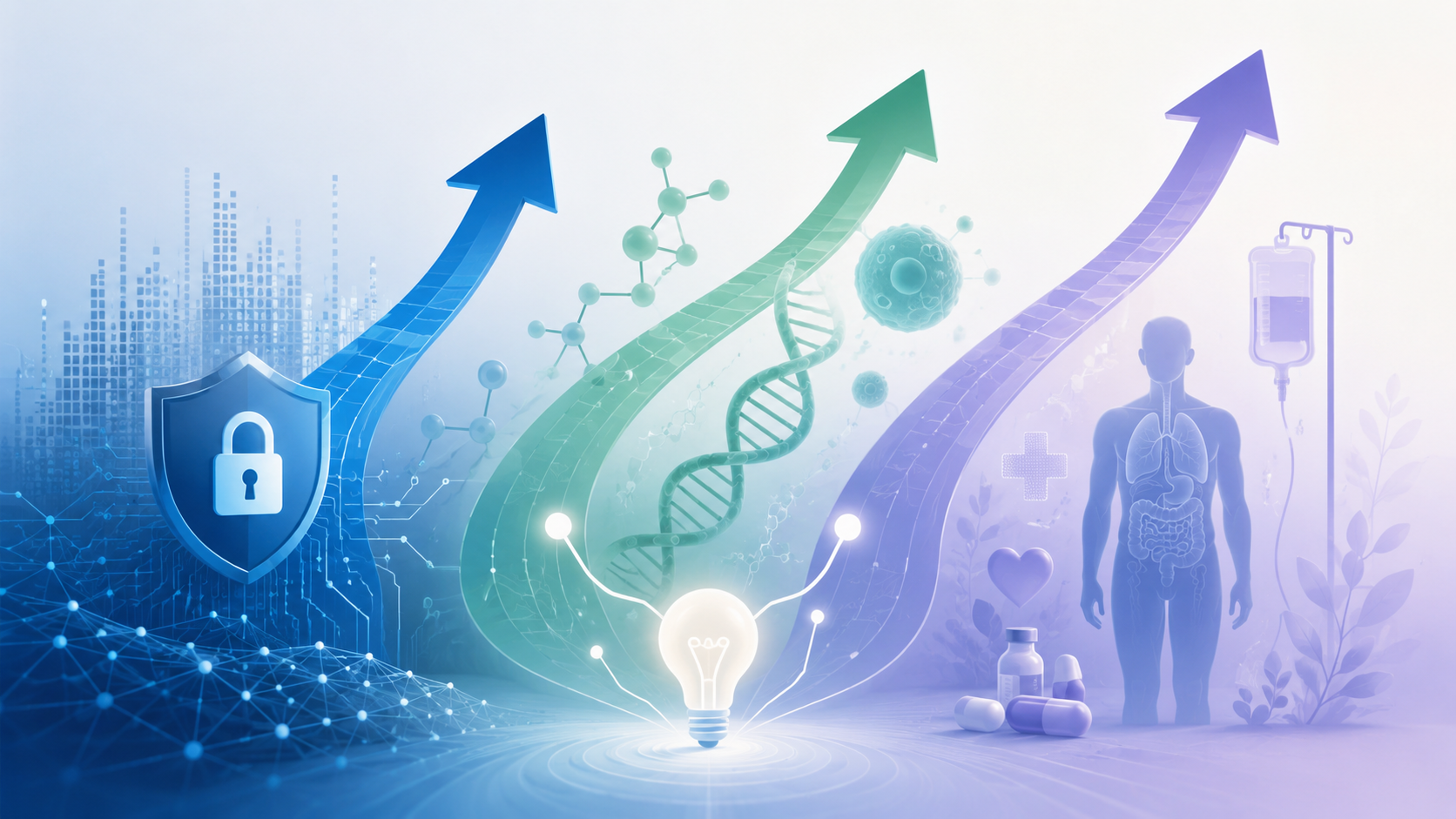 Conceptual image of performance gains in specialized domains for Claude Mythos 5