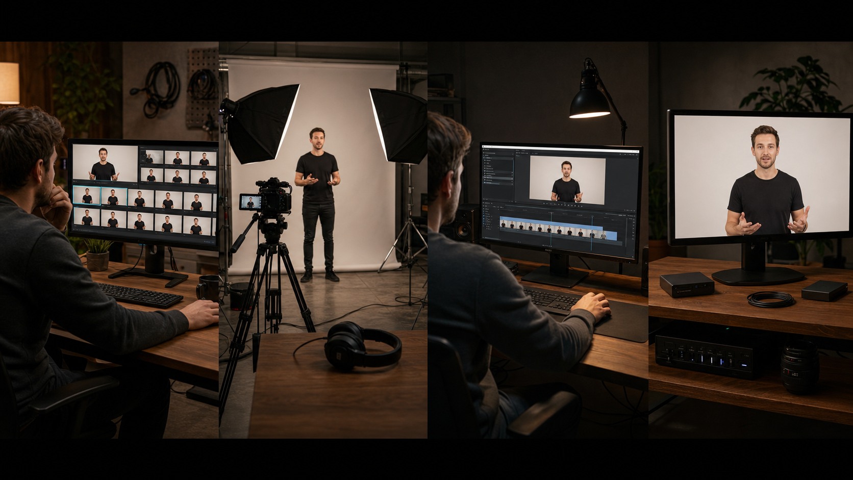 Select record trim prepare pipeline for a clean motion control workflow
