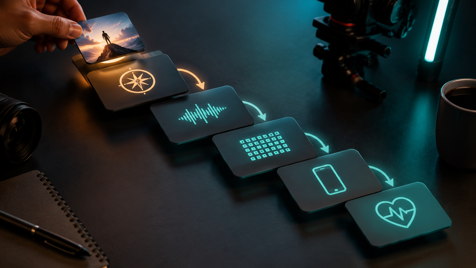 Beat-first decision board for choosing seconds per shot in AI story pacing