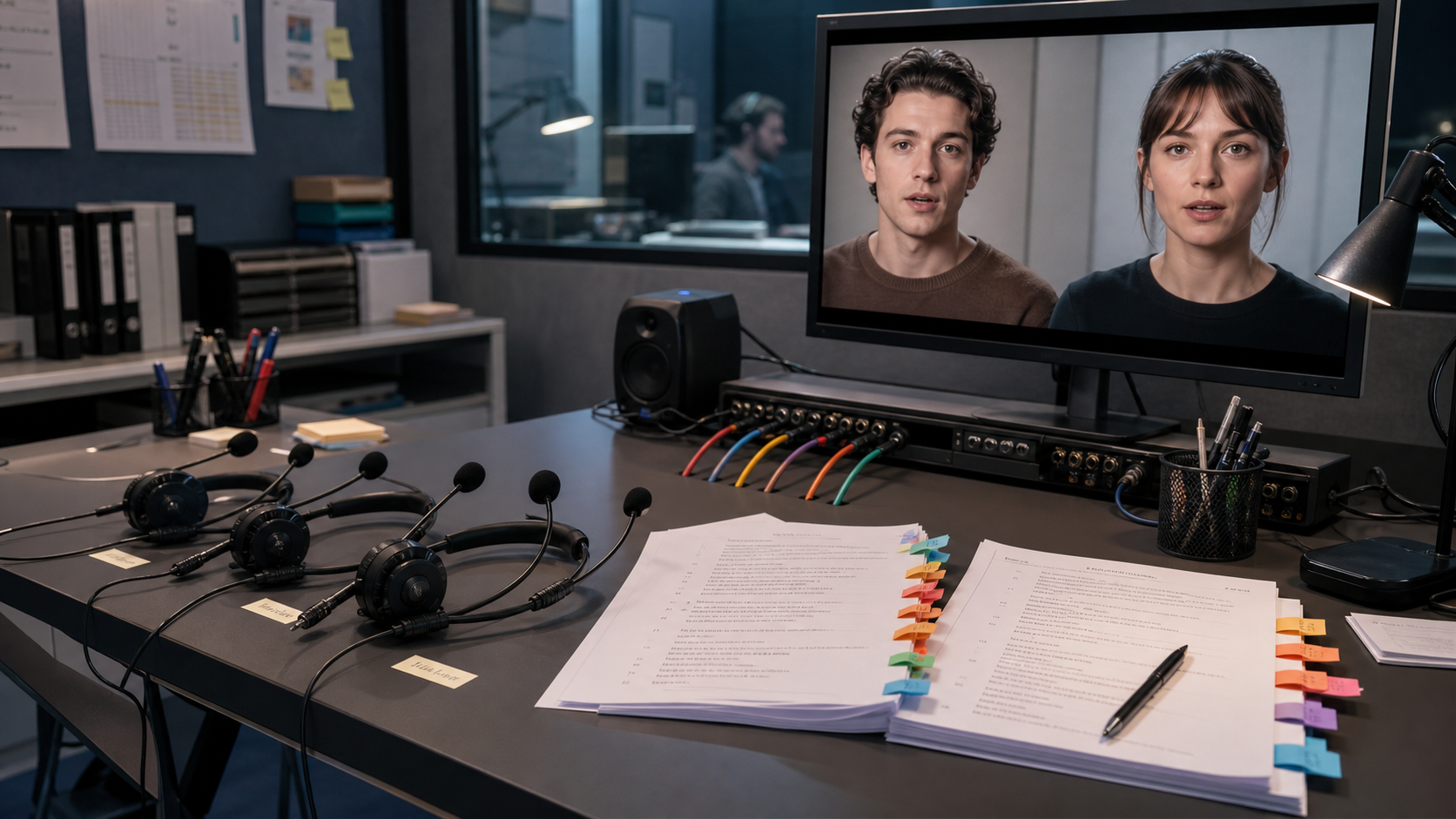 Multi-person dubbing workflow prep for clean AI dialogue video inputs