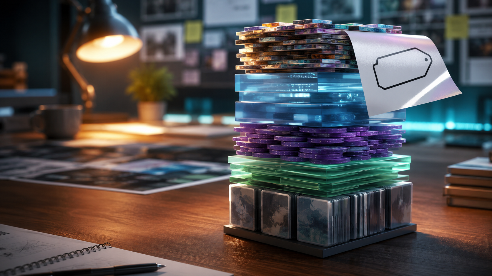 Sticker price peel revealing stacked production costs for Seedream 5.0 Pro Pricing