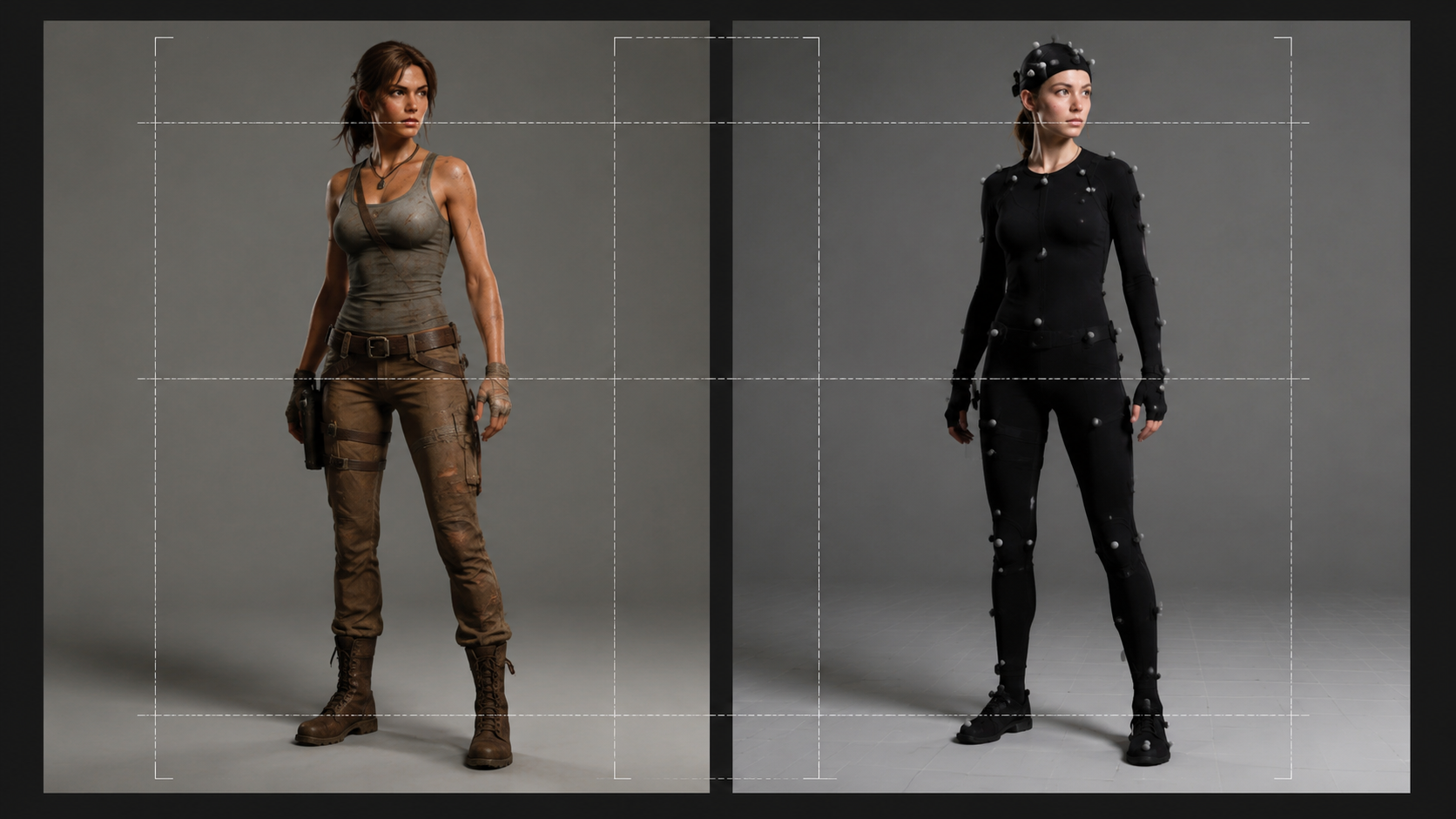 Matched framing and subject scale for AI motion control framing before transfer