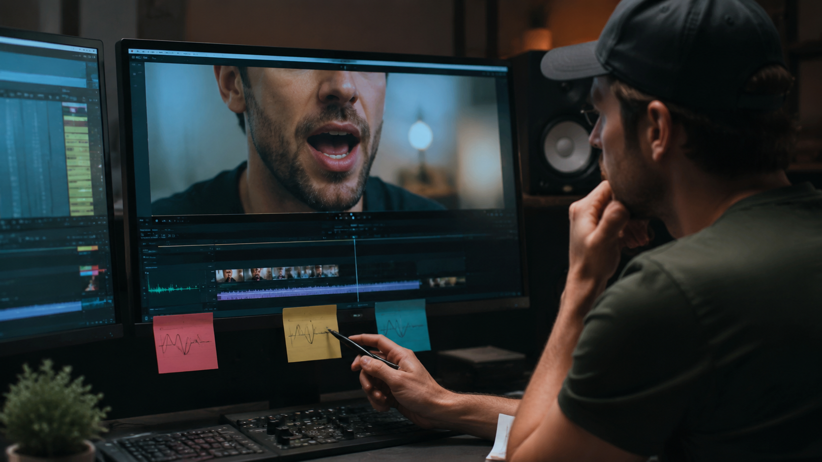 Creator triaging delayed versus unnatural mouth motion when AI lip sync not working on a talking clip