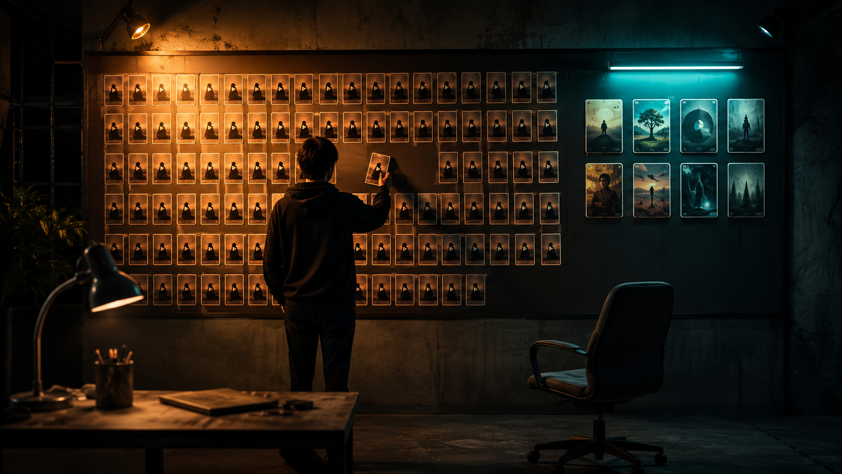 Faceless high-volume channel facing AI content monetization risk from repetitive posts