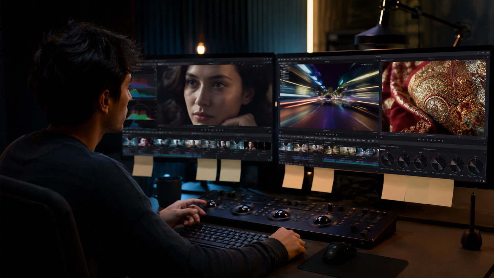 Short hard-region sample QC desk for how to fix flickering AI video before full render