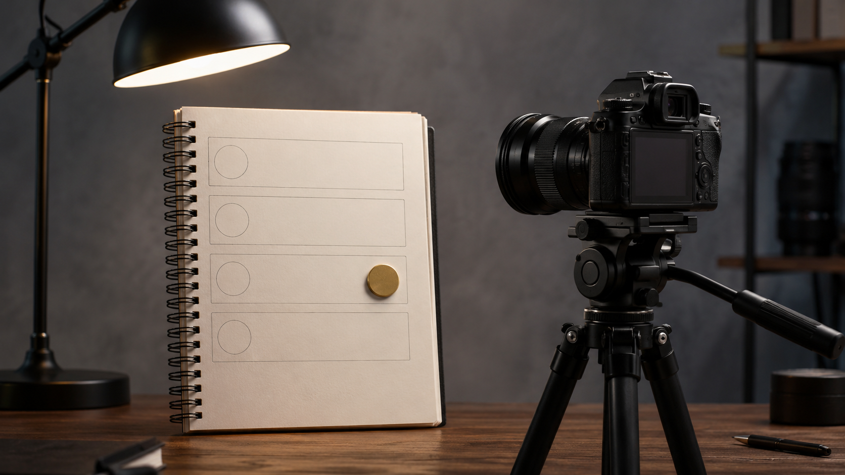 One-variable reroll workflow notepad to stop AI video camera movement