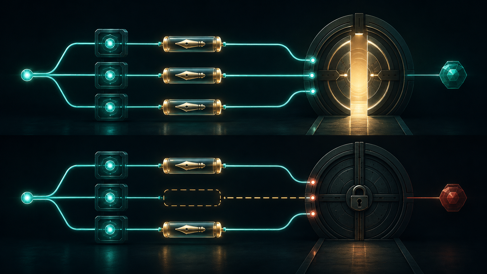 Parallel function-call parts keeping signature consistency for Gemini parallel tool calls.