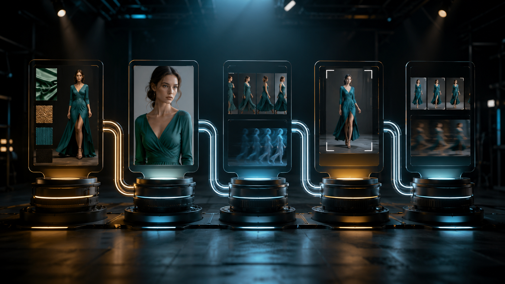 Five practical levers that preserve clothing in AI video arranged as a clean production pipeline