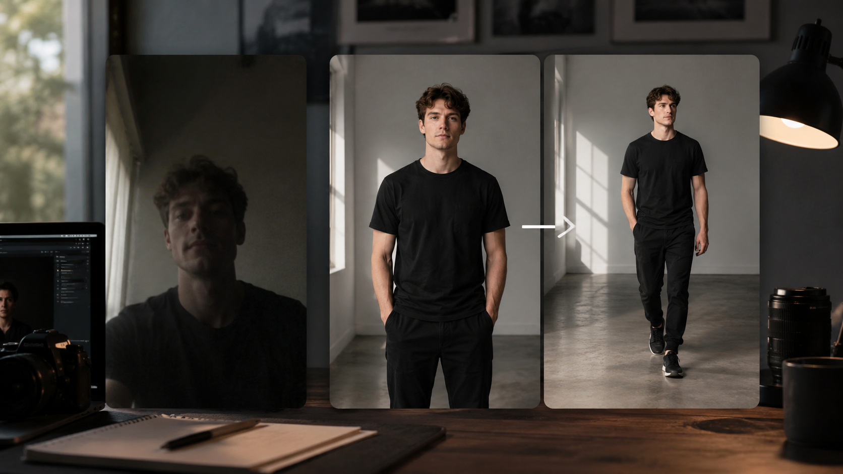 Sharp start frame that can improve image-to-video motion versus a weak blurry reference