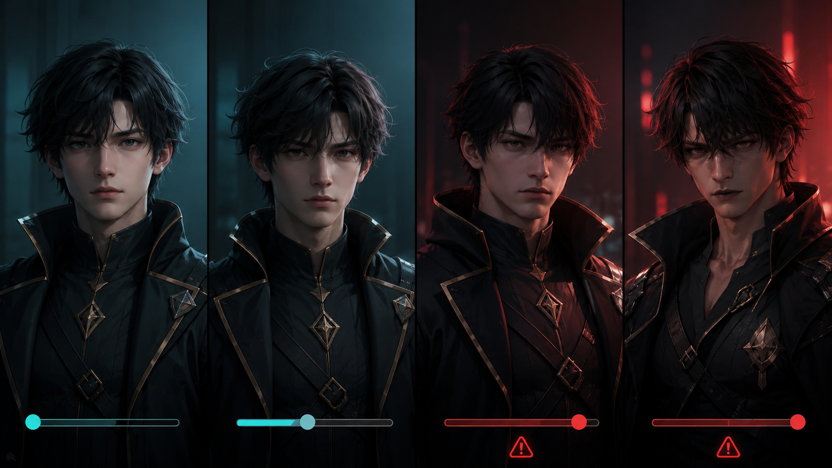 Visual drift failure mode in multi-episode AI microdrama production with shifting face and wardrobe