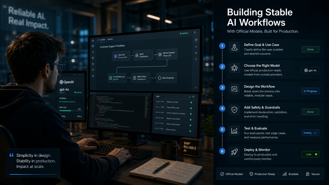 Workflow planning with official Gemini models