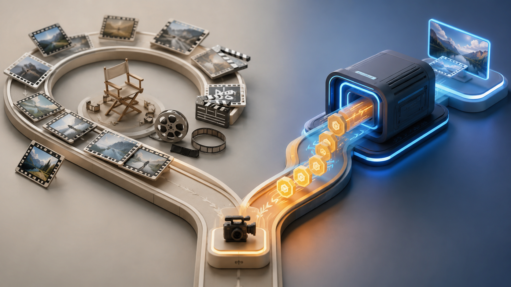 Credits Mode versus Explore Mode switch for Runway credits explained