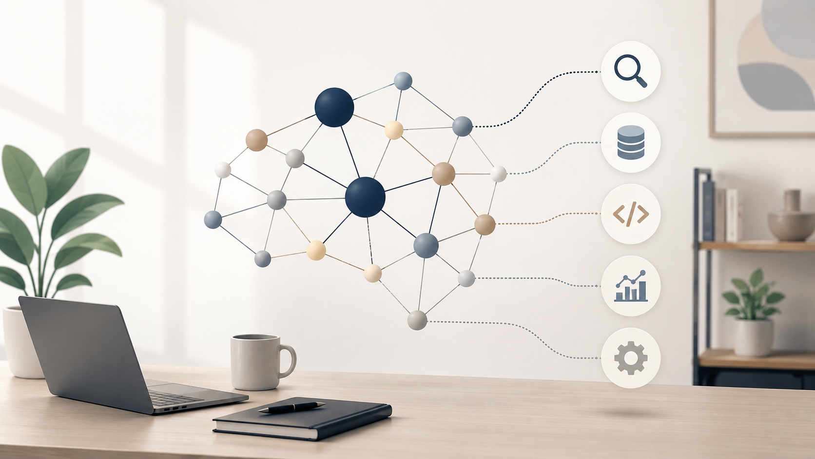Interconnected reasoning nodes for agentic tasks