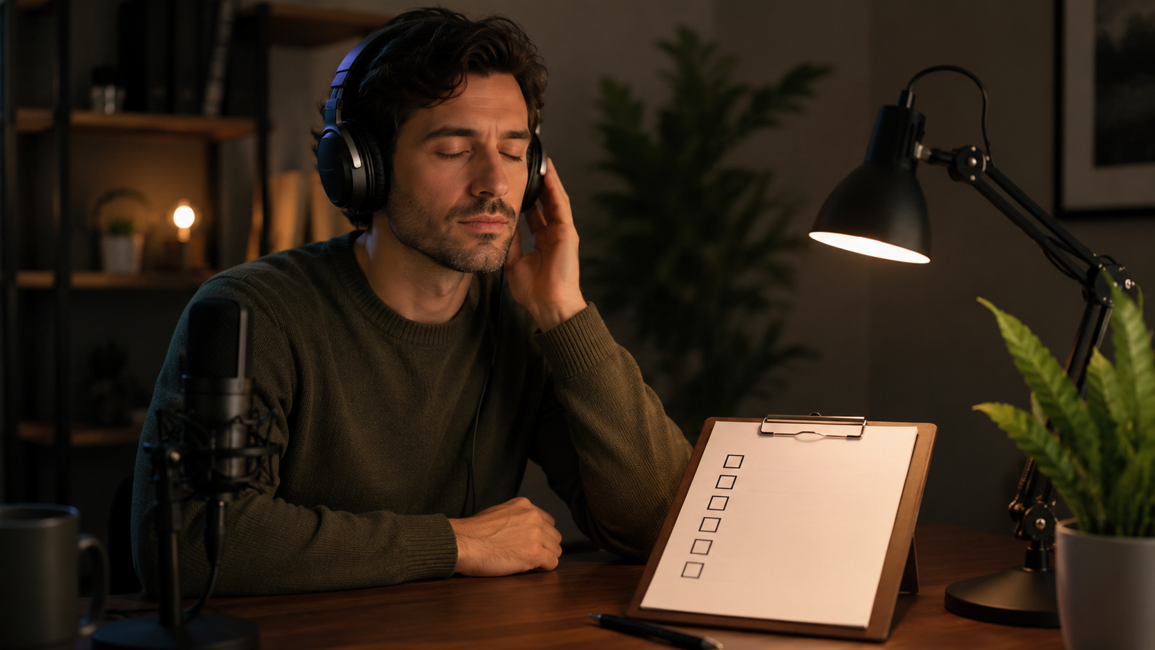Pre-generation QC listen for AI lip sync audio preparation