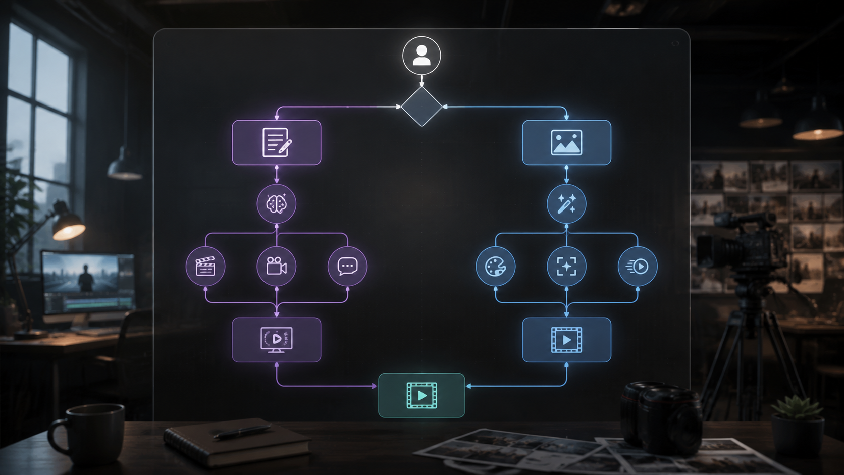 Workflow decision paths for using Gemini Omni Flash in creative projects