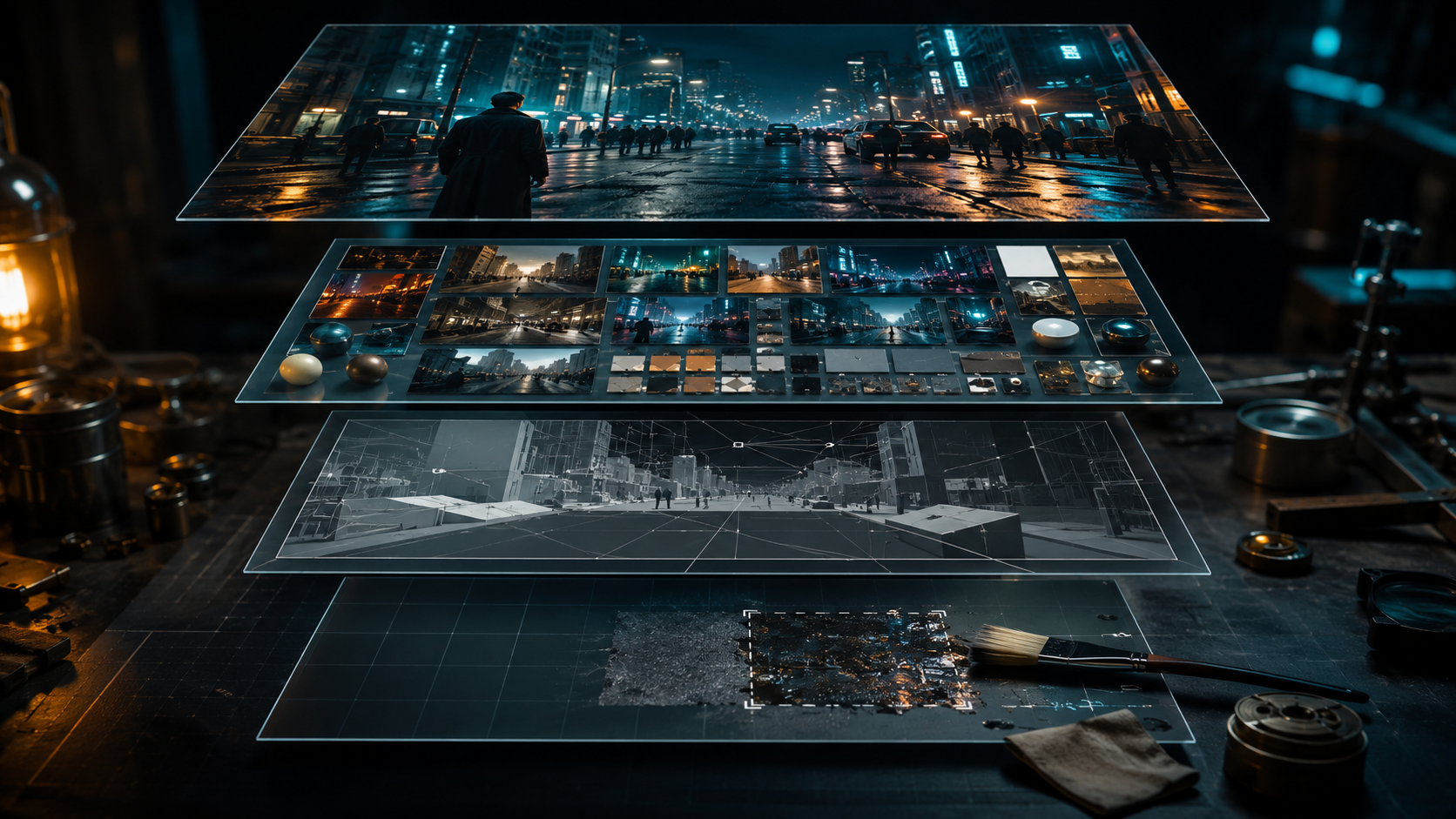 Four-layer control stack visual for Seedance 2.5 video editing beyond prompts