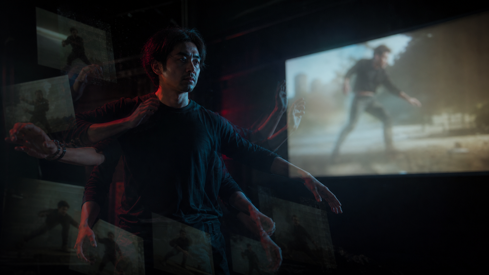 Failure-mode visual of pose mismatch and weak reference footage wasting AI motion transfer generations