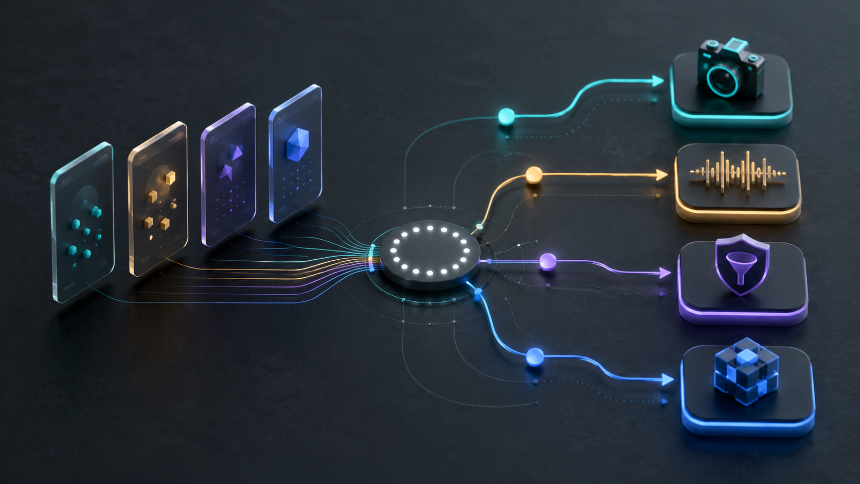 Decision framework visual sorting Google Veo generation failed message families into clear paths