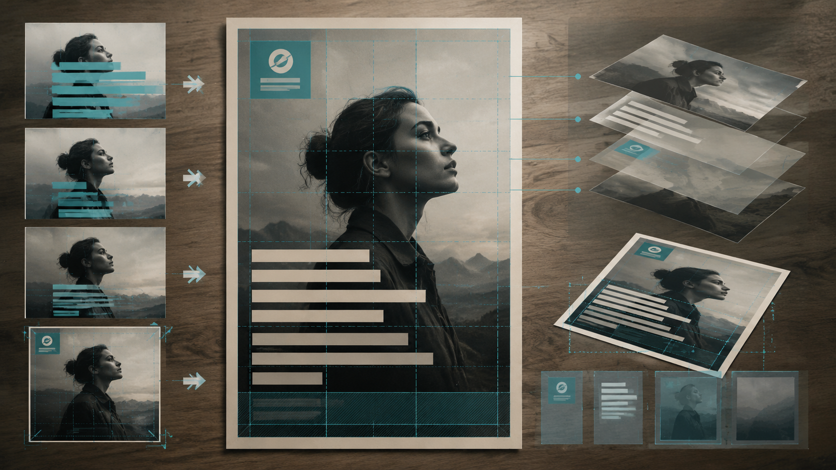 Poster grid under Localization layout survival stress from expansion and spacing