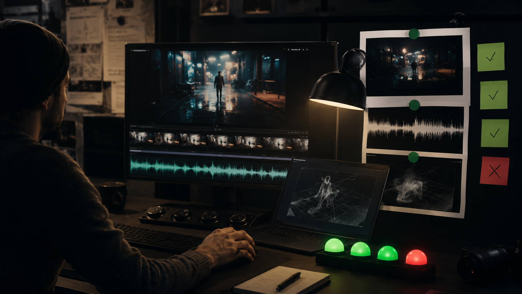Export checklist gate before shipping image to music AI video soundtrack