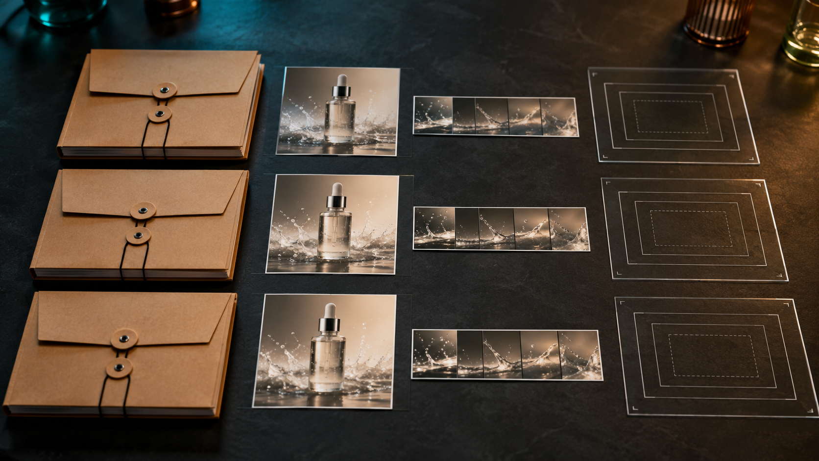 Locked identical production brief setup for a Seedance 2.5 vs Kling 3.0 model test.