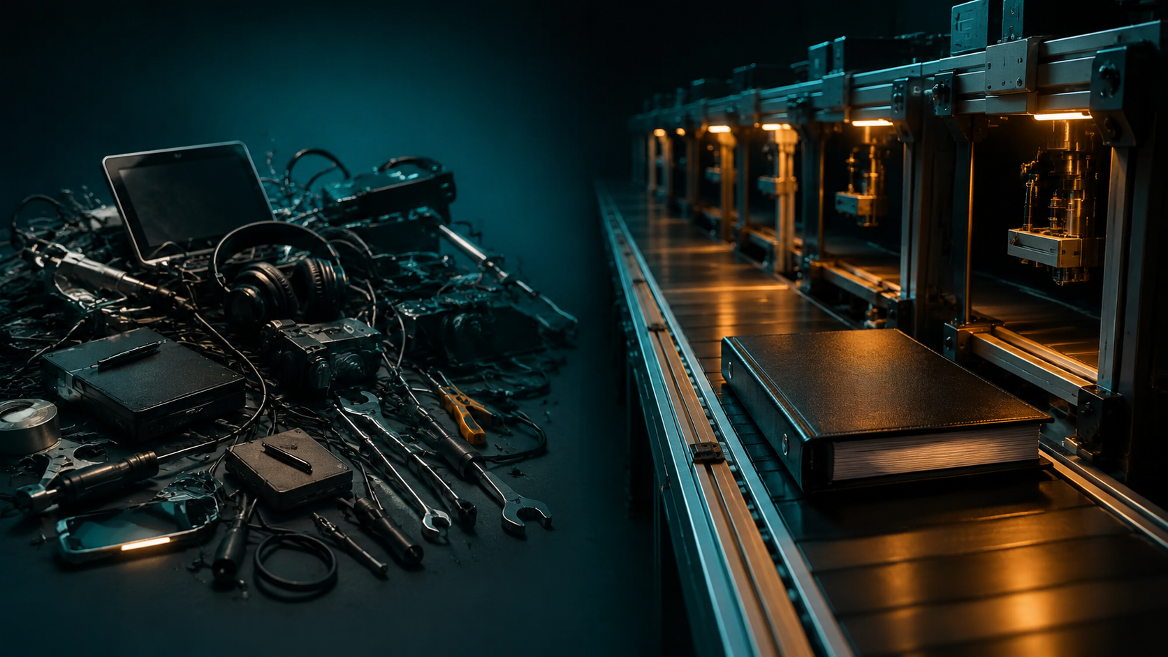 Fragmented multi-tool stack compared with tighter end-to-end handoffs