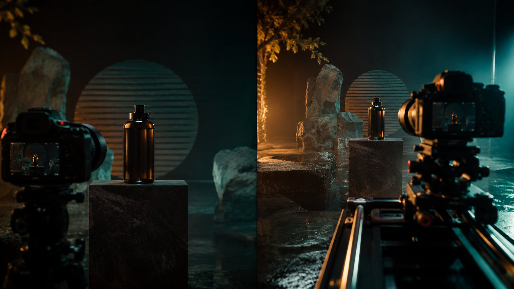 Zoom versus push-in depth comparison for AI video pan and zoom decisions