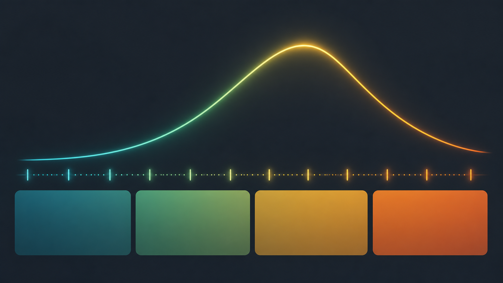 Energy curve and tempo planning visual for AI music BPM matched to a finished video edit