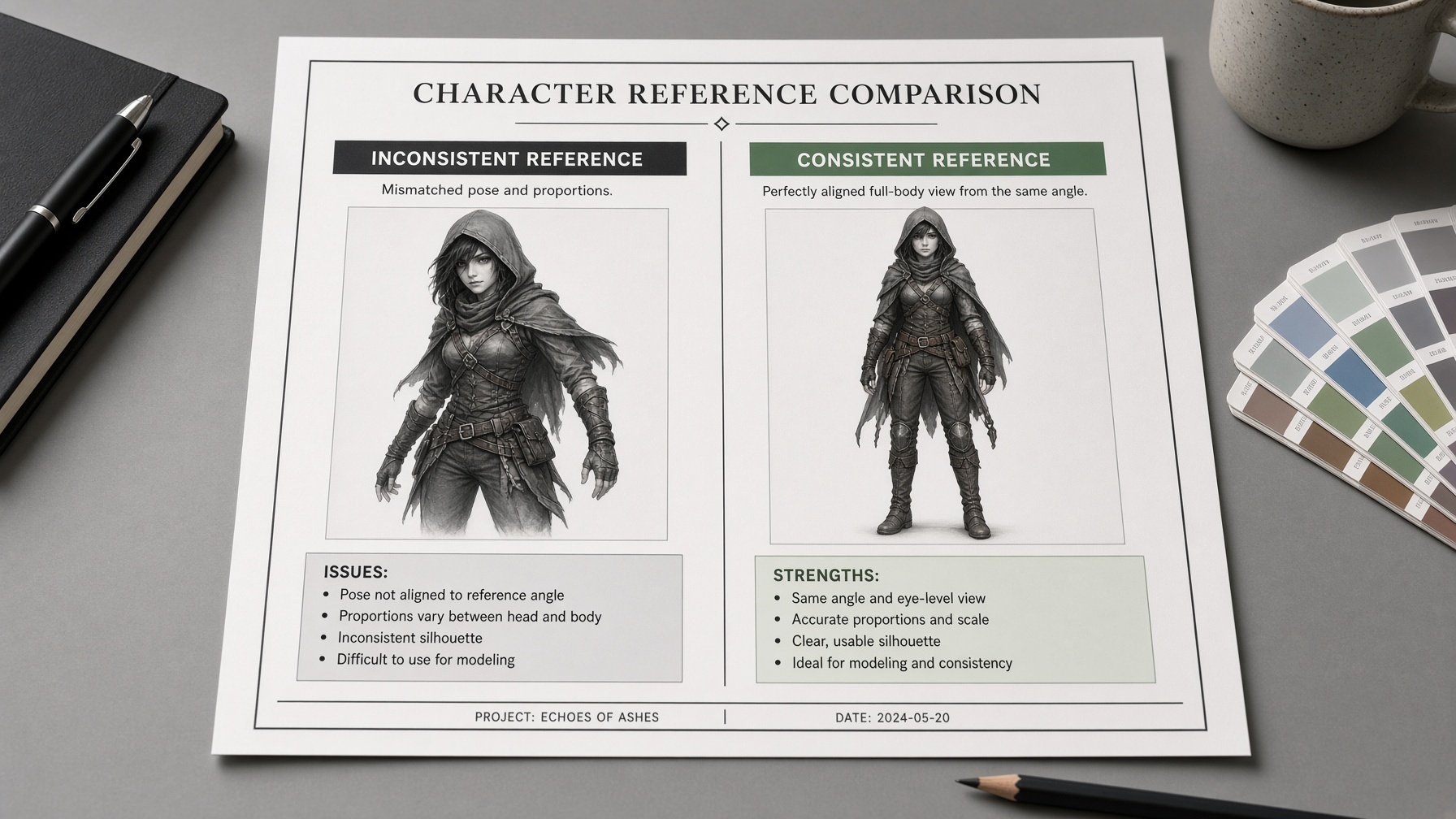 Reference preparation comparison for consistent character animation in Wan Motion Control