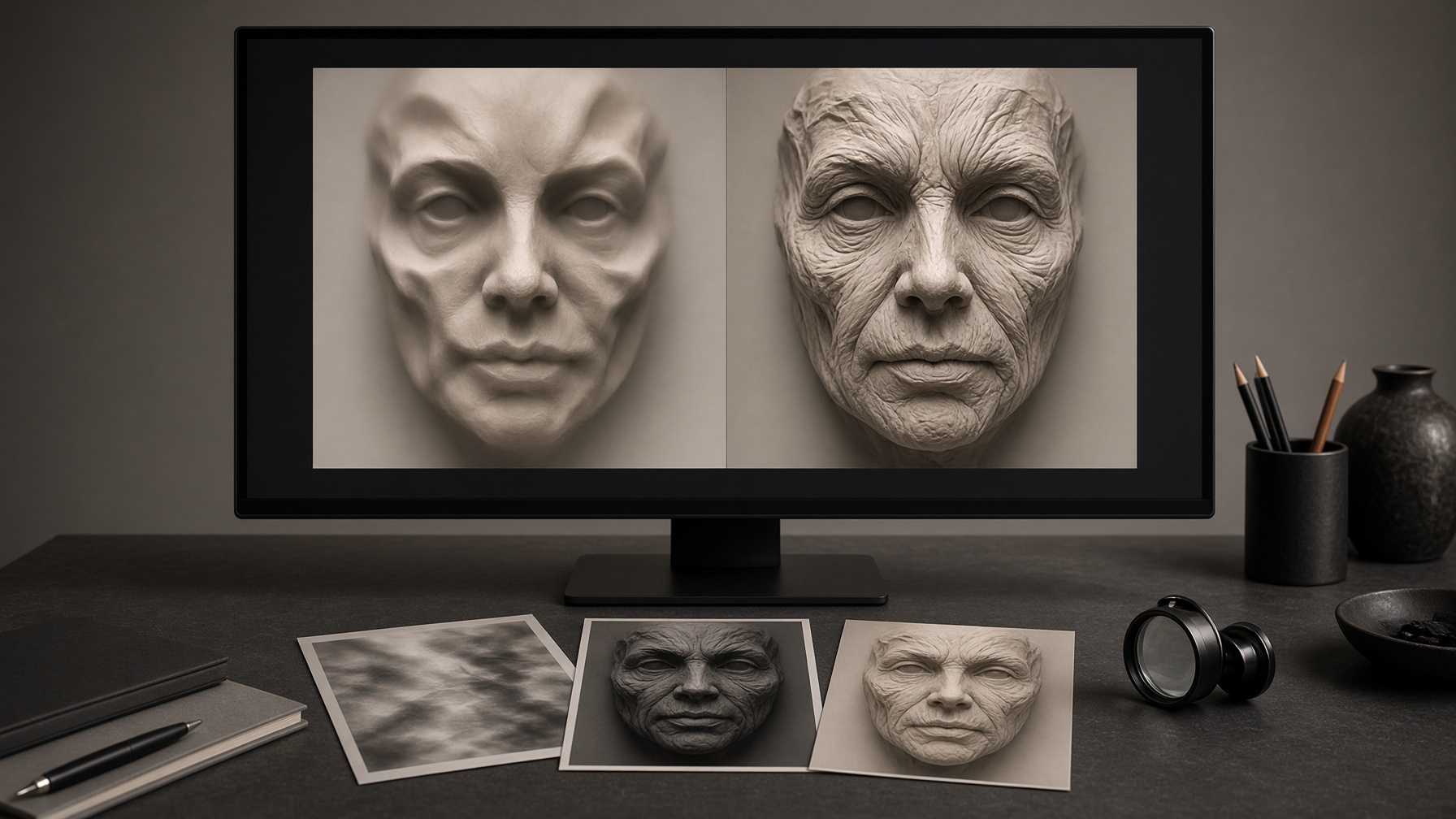 Soft AI-generated footage compared with a sharper enhanced version, showing which clips benefit from Starlight Precise 2.6