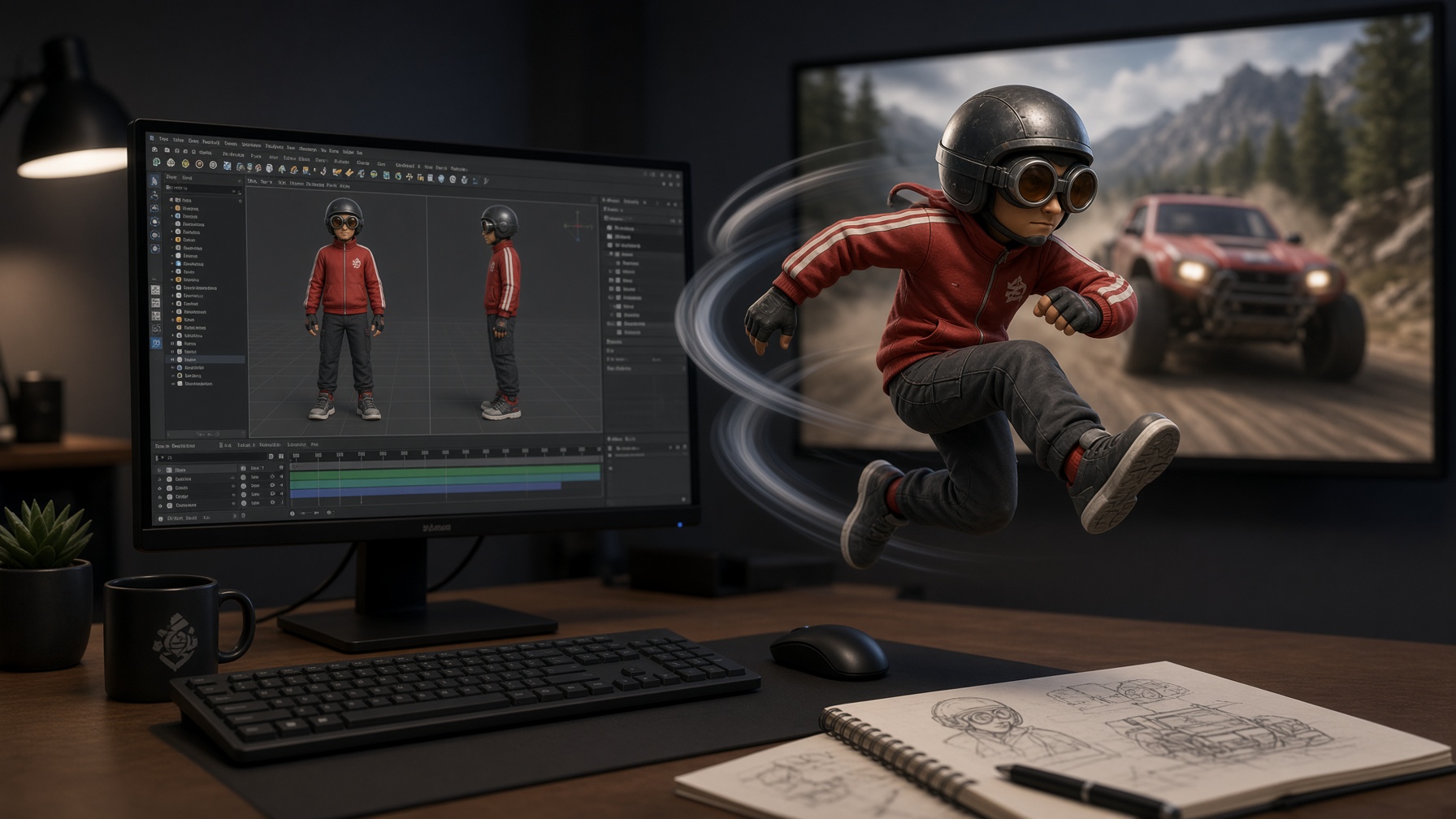 Creative use cases for Wan Motion Control with 3D rotations and camera control