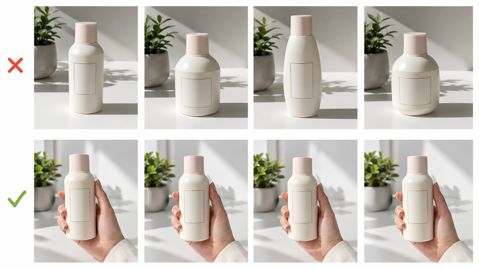 Reference locks keeping product and lighting consistent in AI UGC video.