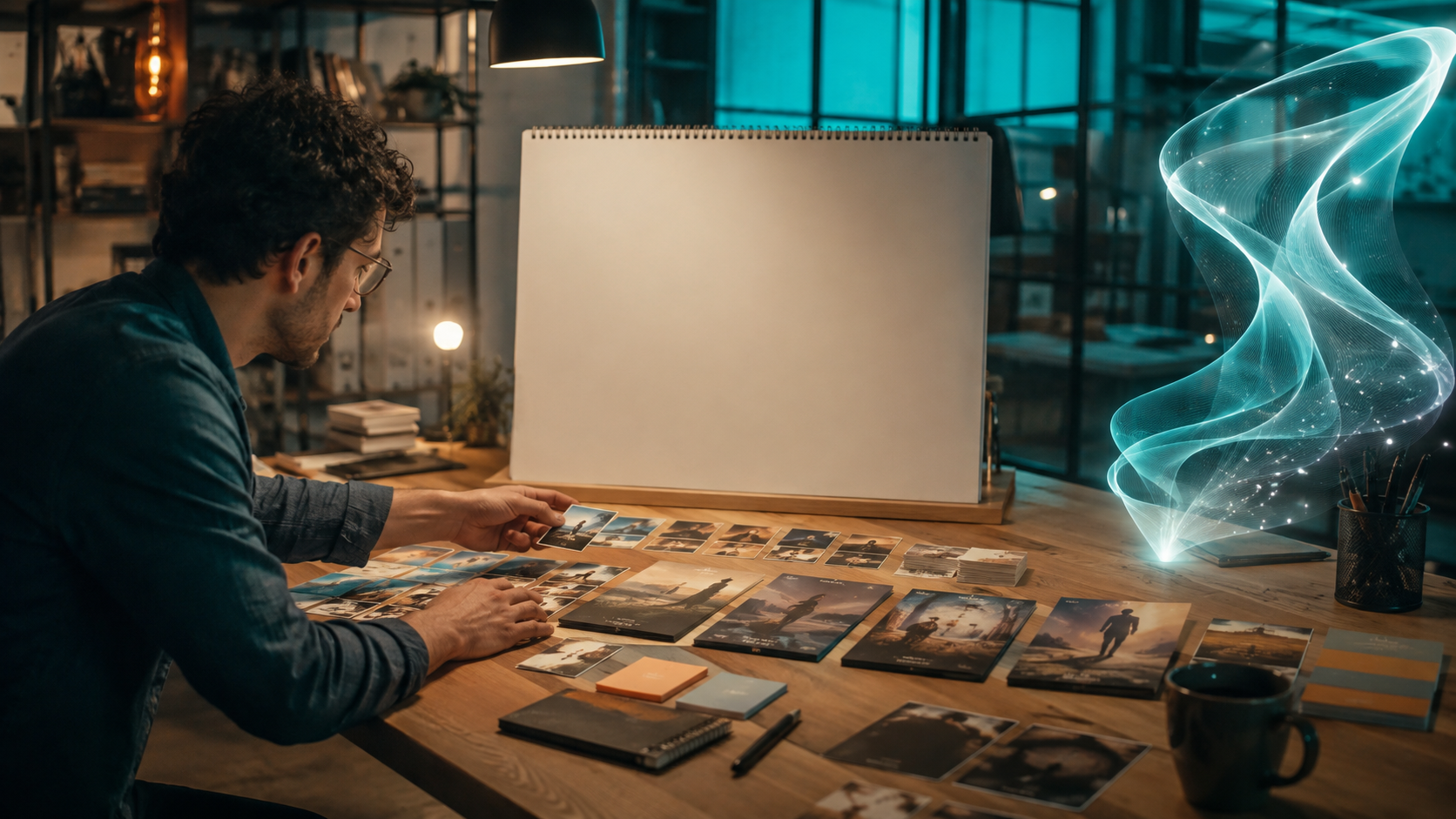 AI social media content used as packaging support for hooks and demos, not as the full strategy