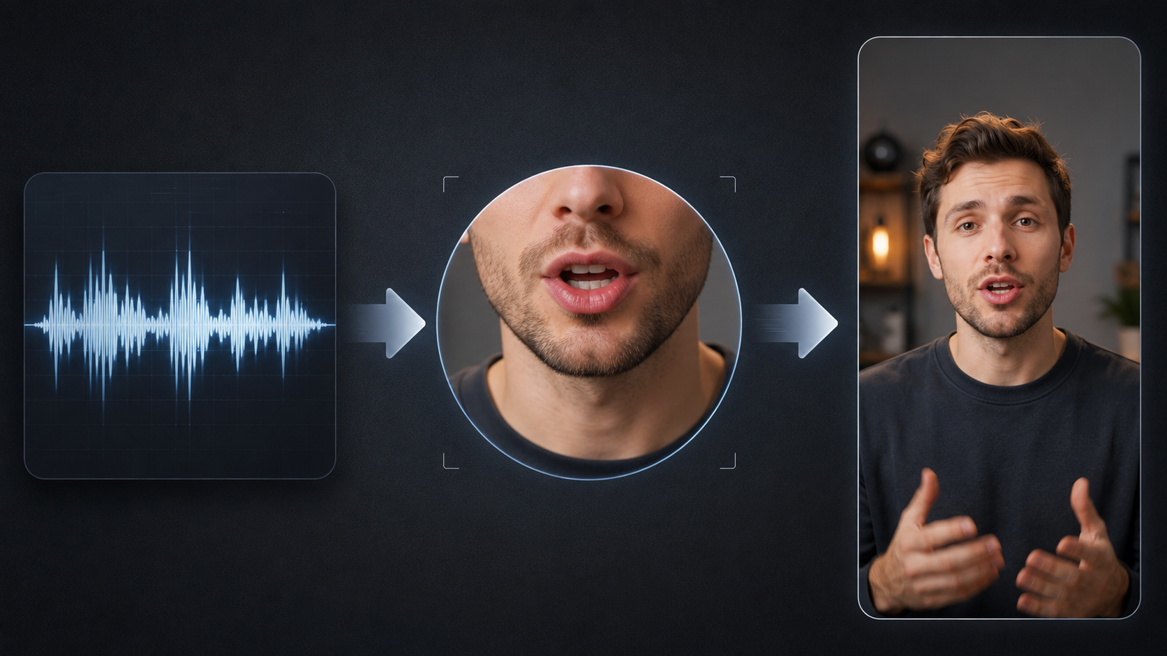 Audio-first repair order before regenerating mouth motion for AI UGC video.
