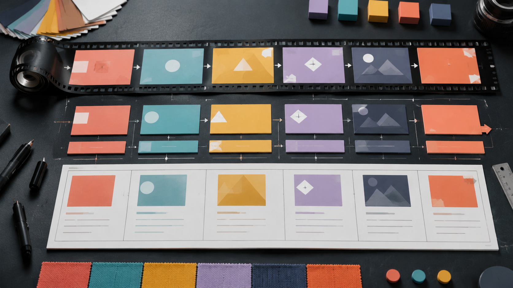 Modular master asset blocks ready for AI content repurposing