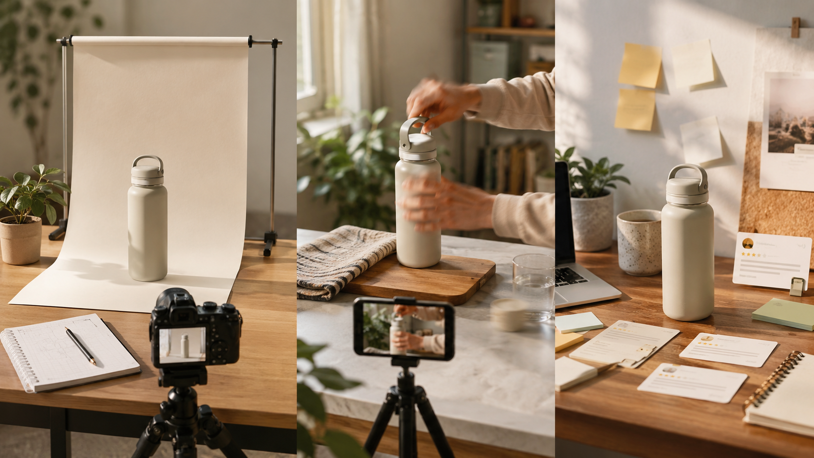 Format proof and visual concept options for AI ad creative testing
